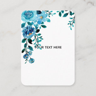 Carte De Visite Créez Votre Propre Floral
