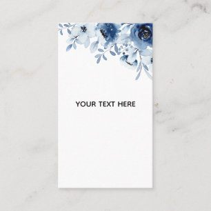 Carte De Visite Créez Votre Propre Floral