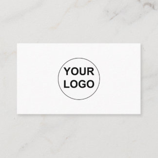 Carte De Visite Créez votre propre logo d'entreprise personnalisé
