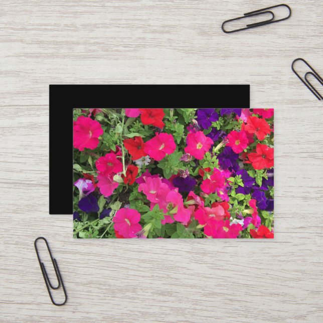 Carte De Visite Créez votre propre photo (Devant/Arrière en situation)