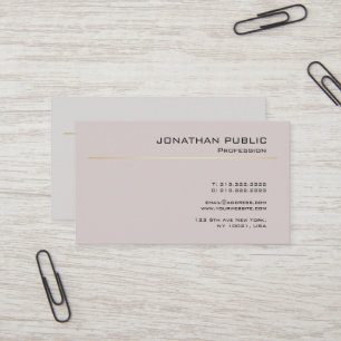 Carte De Visite Créez votre propre socle minimaliste moderne et 