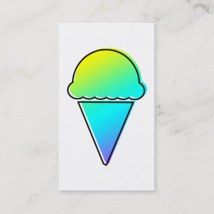 Carte De Visite crème glacée oddRex