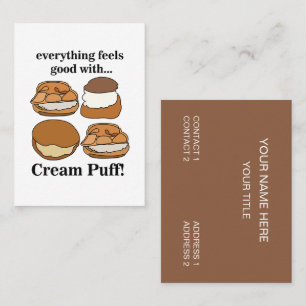 Carte De Visite Crèmerie de desserts Puff