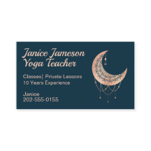 Crescent Moon Rose or céleste