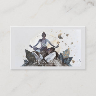 Carte De Visite Cristal Energy Healer Chakra méditation spirituell