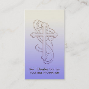 Carte de visite croisé Ornat