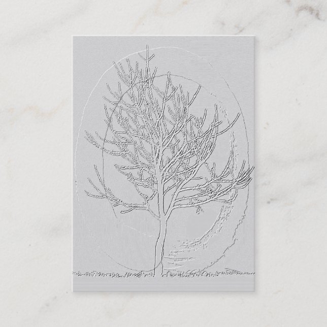 Carte De Visite Croissance de zen (Devant)