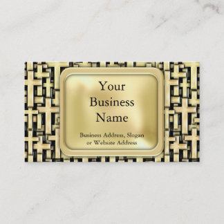 Carte De Visite Croix d'or