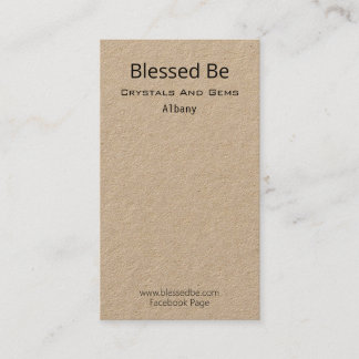 Carte De Visite Crystal And Gem Package Backing