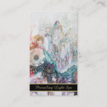 *~* Crystal Cluster AP90 Artsy Drip QR Rainbow