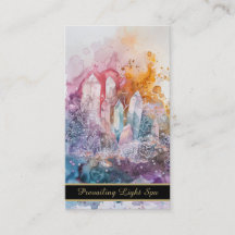 *~* Crystal Cluster Rainbow QR AP90 Artsy Drip