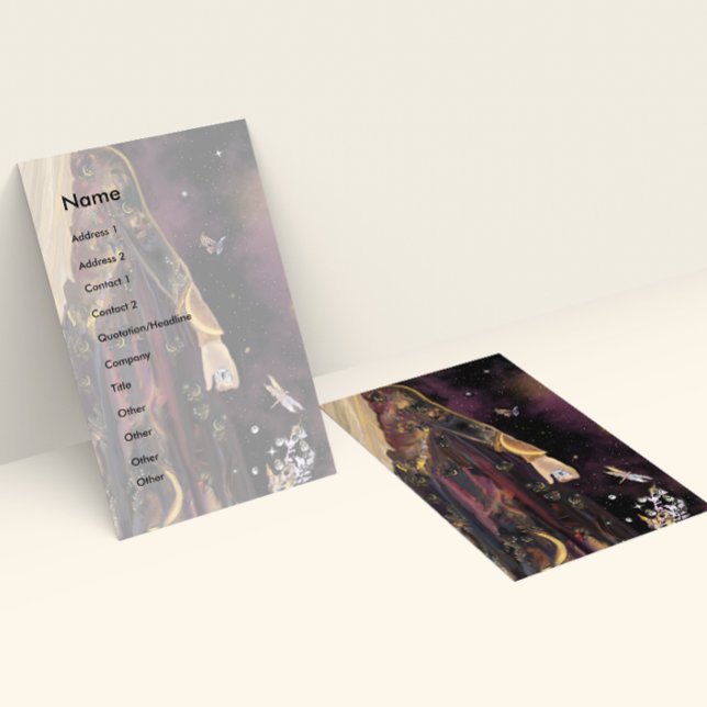 Carte De Visite Crystal magique (Créateur téléchargé)