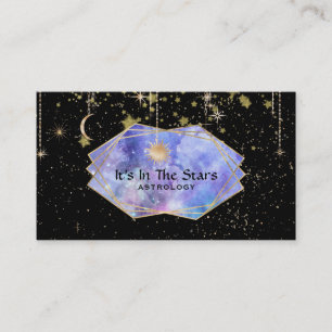Carte De Visite *~* Crystals Moon Cosmos Astrology Stars