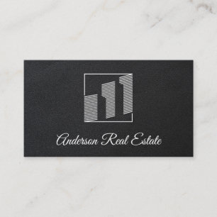 Carte De Visite Cuir noir   Réalisateur   Création d'icônes