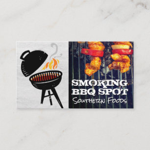 Carte De Visite Cuisine BBQ   Culinaire
