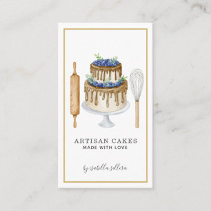 Carte De Visite Cuisine De Pâtisserie Chef Cuisine Et Ustensiles D