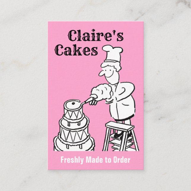 Carte De Visite Cuisine et pâtisserie (Devant)