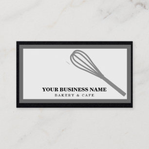 Carte De Visite Cuisine moderne Boulangerie à Whisk