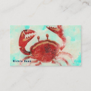 Carte De Visite Cuisine sur mesure Cuisine de la mer élégante de c