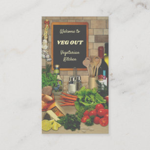 Carte De Visite Cuisine végétarienne