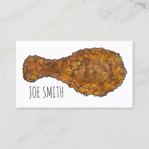 Carte De Visite Cuisse de poulet frite bâton de tambour Soul Alime