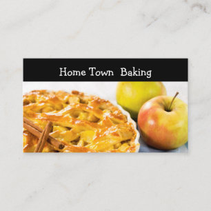 Carte De Visite Cuisson à la maison et boulangerie Businescards