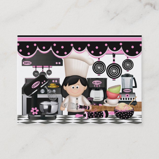 Carte de visite culinaire - SRF (Devant)