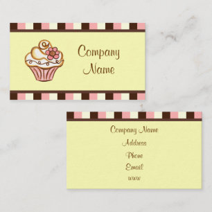 Carte de visite Cupcake