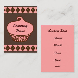 Carte de visite Cupcake