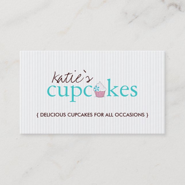 CARTE DE VISITE CUPCAKE (Devant)