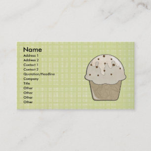Carte De Visite Cupcake