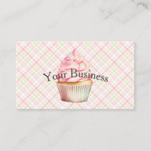 Cupcake Aquarelle Rose