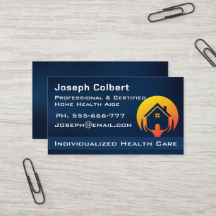 Carte De Visite Cute House Services d'aidants naturels