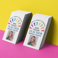 Cute Rainbow Enseignant de l'école primaire