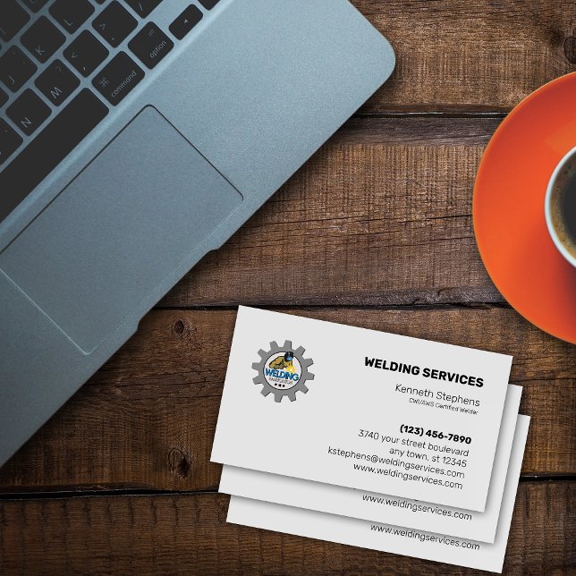 Carte De Visite CWI | AWS Certified Welder (Créateur téléchargé)