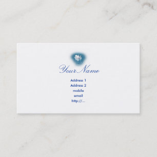 Carte De Visite cygne deux