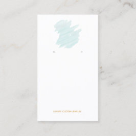 Carte de visite d'affichage du logo Aqua Splash
