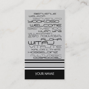 Carte de visite d'AGENCE DE VOYAGES