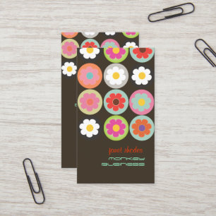 Carte De Visite Daisies Super, entièrement personnalisables