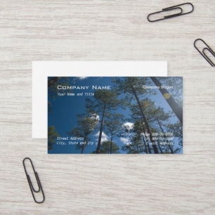 Carte de visite d'ajustement de l'arborescence