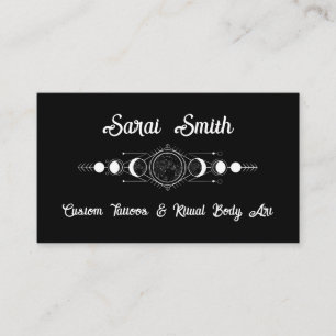 Carte de visite d'alchimie céleste