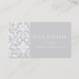 Carte De Visite Damas gris