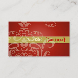 Carte De Visite Damassé de crête de PixDezines