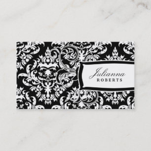 Carte De Visite damassé de nuit de n du jour 311-Julianna