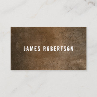 Carte de visite dans un style brutal pour votre en