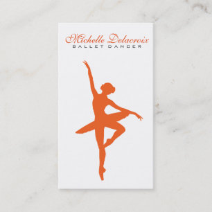 Carte De Visite Danse de ballet II