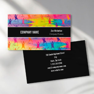 Carte De Visite Danse Fitness Moderne
