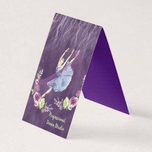 Carte De Visite Danse professionnelle de ballet