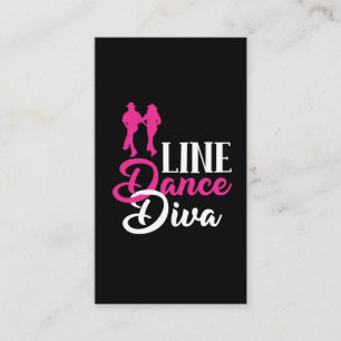 Carte De Visite Danseuse de ligne Diva Western Cute Line Dancer Wo