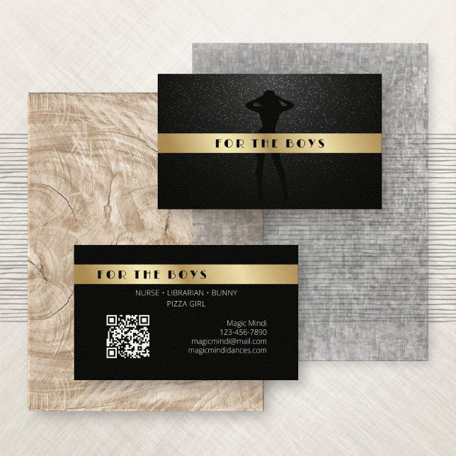 Carte De Visite Danseuse privée exotique Adulte (Créateur téléchargé)